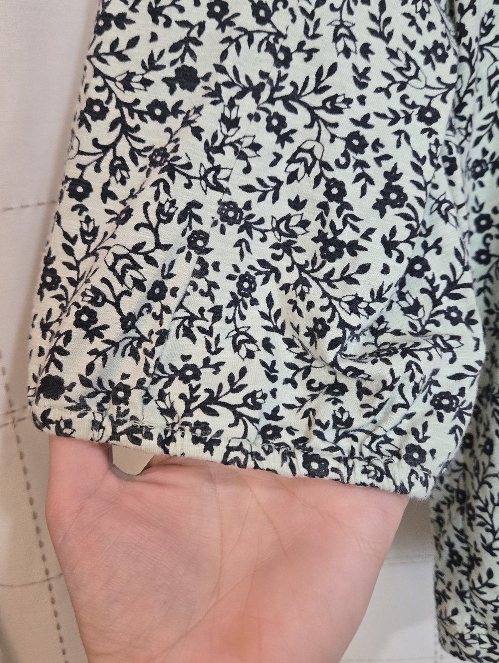 J Jill Floral Tunic Top - Picture 4 of 8